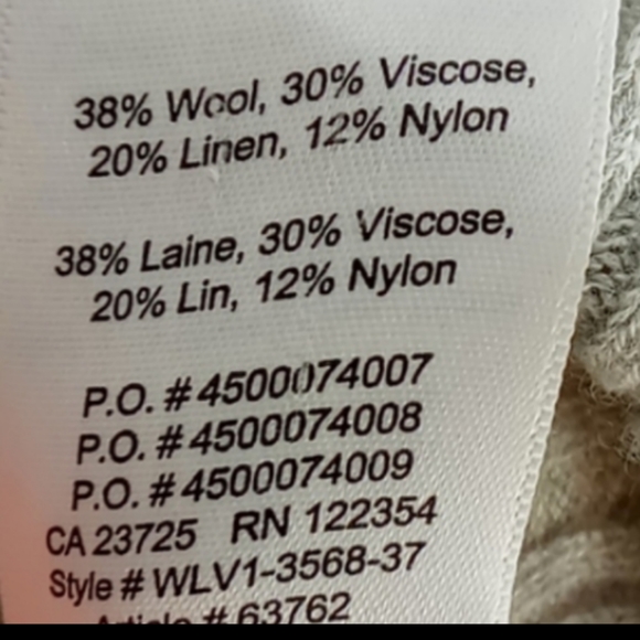 Babaton Aritzia Kitano open back sweater grey L - Picture 9 of 9